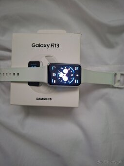 Samsung Fit 3 galaxy hodinky biele b dobrom stave návod krab - 2