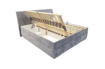 Čalúnená manželská posteľ - 2