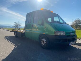 Predám odtahovy špeciál Peugeot Boxer 2.8 jtd 93kw - 2
