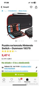 Nintendo OLED + Ucet s hrami - 2
