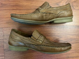 Pánske kožené mokasíny zn. Lasocki (veľkosť 41) - 2