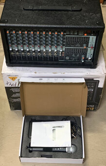 Powermix Behringer PMP2000D a vysielackovy mikrofon - 2