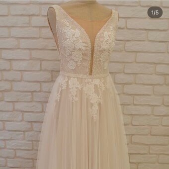 Svadobné šaty Ivory - 2