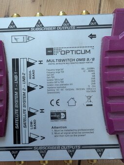 Multiswitch Opticum OMS 9/8 - 2