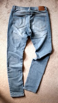 Zateplené rifle Jogdenim veľkosť 182 - 2