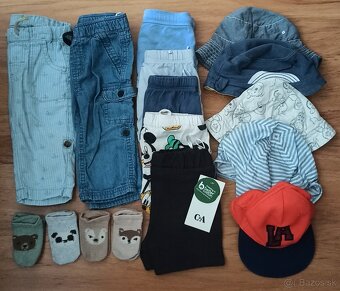 Balík letného oblečenia v.74 pre chlapčeka - 2