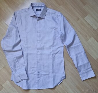 Nová pánska značková košeľa, 100% bavlna, veľkosť 37/38 - 2