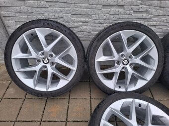 Alu disky 5x112 R18 + 225/40 R18 letné pneumatiky - 2