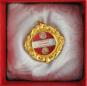 Relikviár s relikviou Svätý Caerealis a Svätá Sallustia - 2