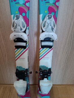 Detské lyže 80cm s lyžiarkami - 2