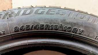 Zimné pneumatiky Bridgestone, 245/45 R19, 4ks - 2