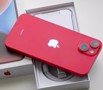 iPhone 14 Red BATERIE 100% TOP - 2