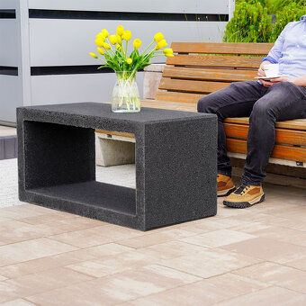 Betónové kvetináče - 2