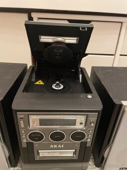 AKAI veža, cassette, cd player - 2