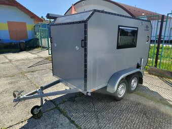 Minikaravan + plachtový altán - 2