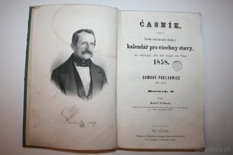 Daniel  Richard:  ČASNÍK  1857, 1858 - 2