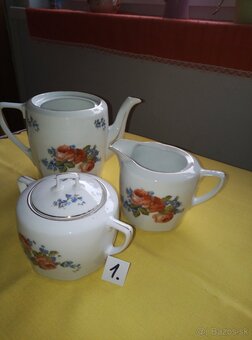 Starodávne porcelánové sety - 2