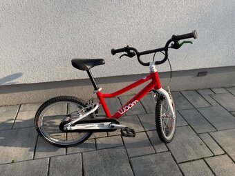 Detský bicykel Woom 3 červený - 2