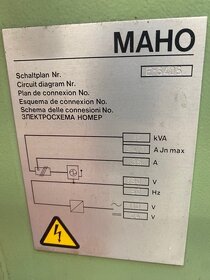 DECKEL MAHO – MAHO MH 600T - 2