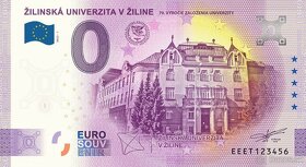0 euro / 0 € souvenir bankovky ročníkové čísla - 2