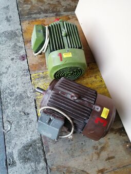Elektromotor MEZ Mohelnice 4kw, 2900 ot /min, 400V. - 2