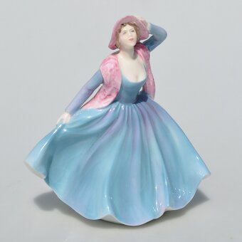 Coalport Zberateľské porcelánové sošky - Elegantné dámy - 2