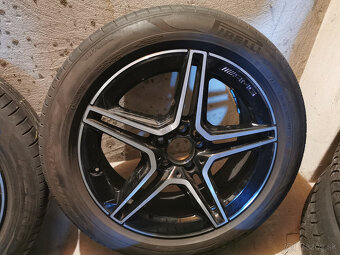 Mercedes Benz GLA GLB - orig. 19" AMG alu s letnými pneu - 2