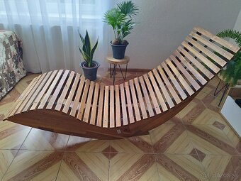 Ergonomické lehátko - agát - 2