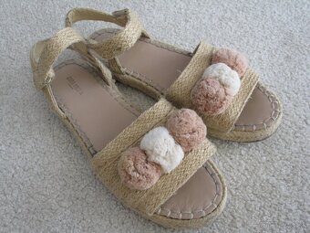ZARA letné sandále - espadrilky v.38 - 2
