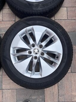 Orig.hliníkové disky Škoda R16 5x112 - 2