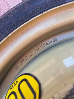 Rezervné koleso Mazda R14, 5x114,3 - 2
