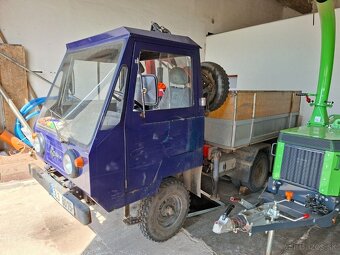 Multicar M25 sklápěč 3S + hydraulická ruka. - 2