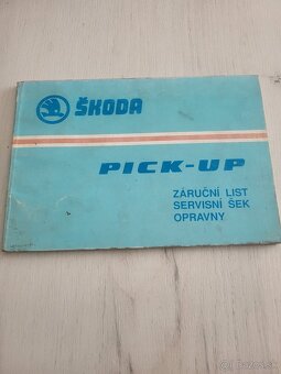 Škoda-pick-up návod k obsluze a údržbe, - 2