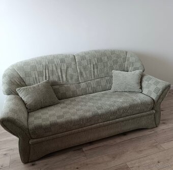 Rozkladacia sedacia súprava s 2 kreslami - 2