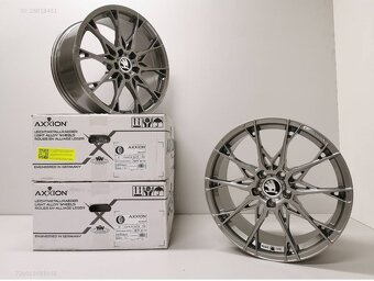 Škoda, Vw alu disky 8,5J R19 5x112 ET35 Axxion 1227 - 2