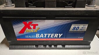 Autobateria XT Battery 12V 80Ah 740A XTM 80 - 2