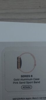 Apple watch 6 40mm gold - 2
