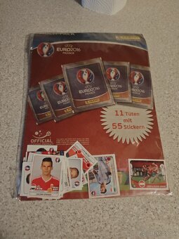 Kartičky Euro 2016 - 2