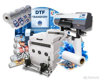 DTF Transfery DTF výtlačky 1bm - 2