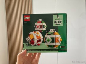 NEROZBALENÉ LEGO 40604 Sada vianočných ozdôb - 2