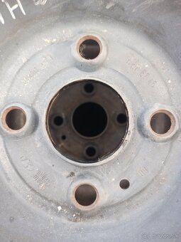 Predám sadu diskou R14 4x100 Hyundai plus zimné pneu - 2
