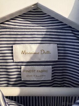 Nová elegantná pánska košeľa zn. Massimo Dutti - veľ. S - 2