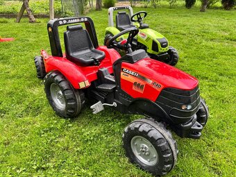 Detský šlapací traktor s vlečkou - 2