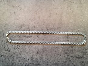 Strieborná 925 retiazka - Cuban | Pancier - 2