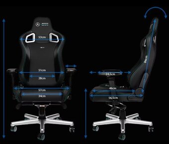 Herná stolička Noblechairs EPIC Mercedes - 2