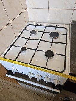 Plynovy sporák s plynovou rúrou Mora MGN 51100 FW - 2