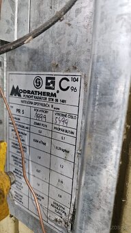 Predám gamatky 5kw komplet s komínom - 2