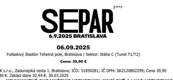 Separ Tehelné pole - 2