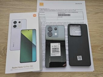 Xiaomi Redmi Note 13 Pro 5G,8GB/256GB,cierny,top stav,zaruka - 2