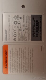 Kvalitny zakladny set k NB, sluchadla zdarma, microSoft+Sony - 2